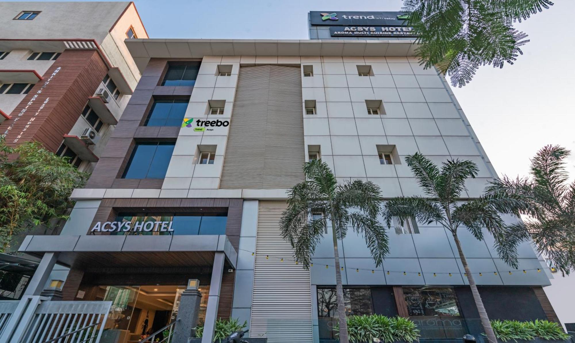 Hotel Treebo Acsys, Gachibowli Hajdarábád Exteriér fotografie